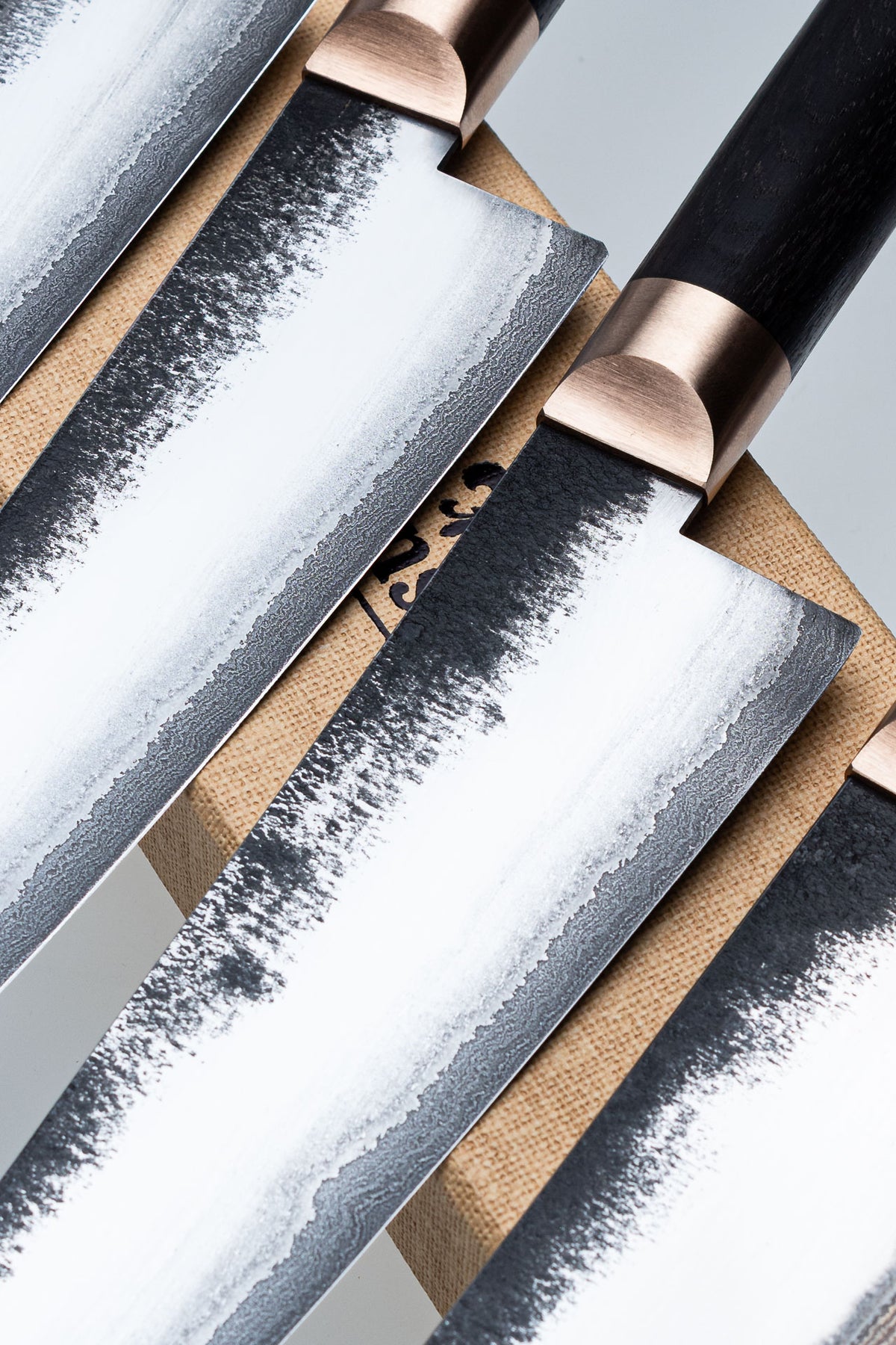 Gyuto Damast 3LND Bog Oak