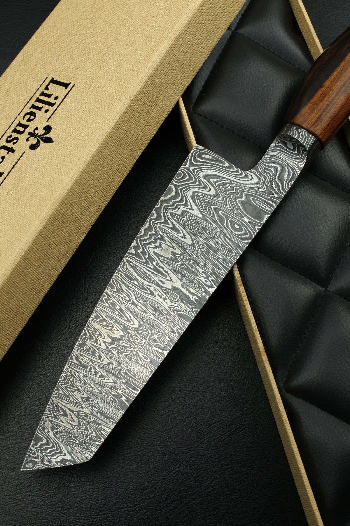 Santoku 185 exklusiv Wüsteneisenholz