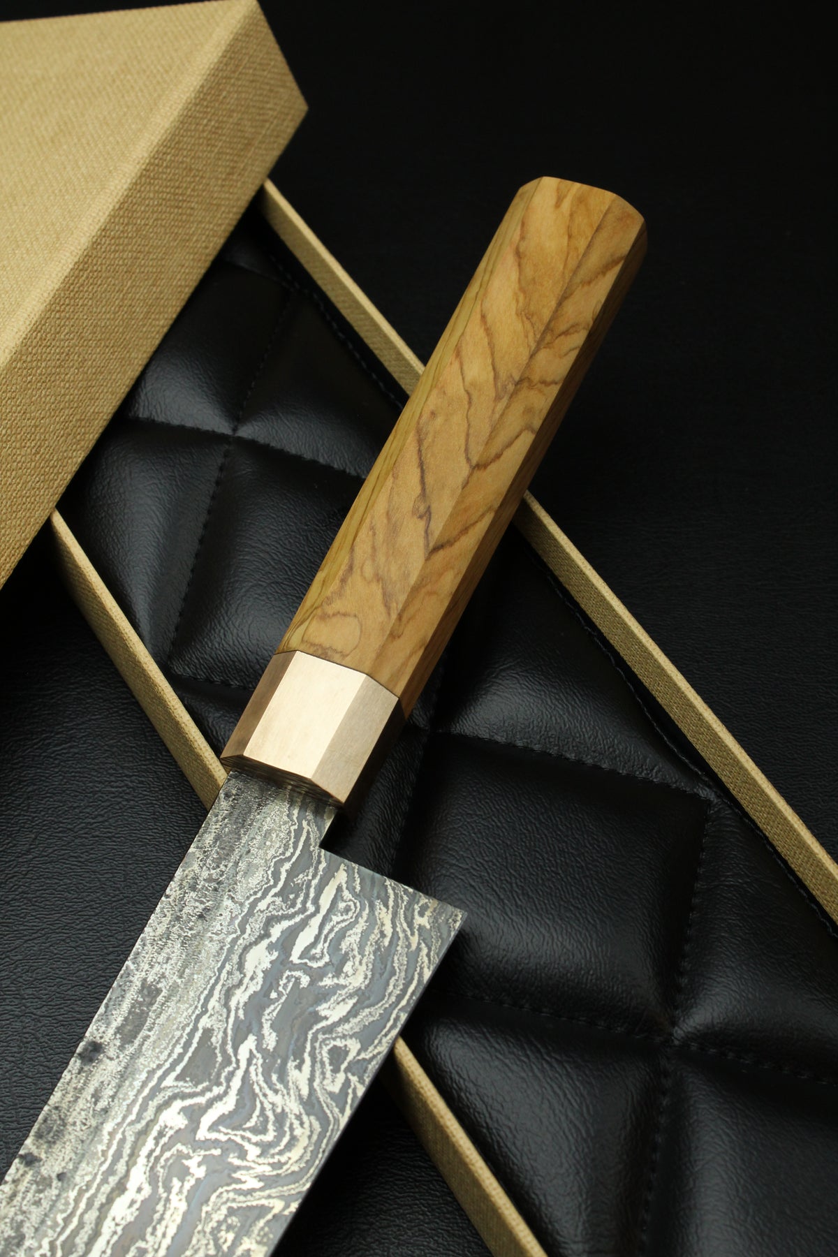 Damaszener Santoku 215 Oktogonal 1.0