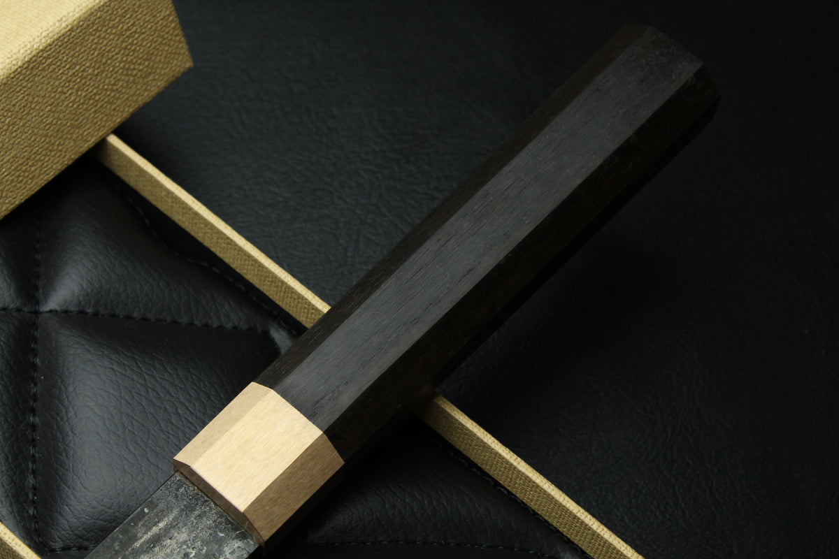 Gyuto Damast Moorholz Achteck