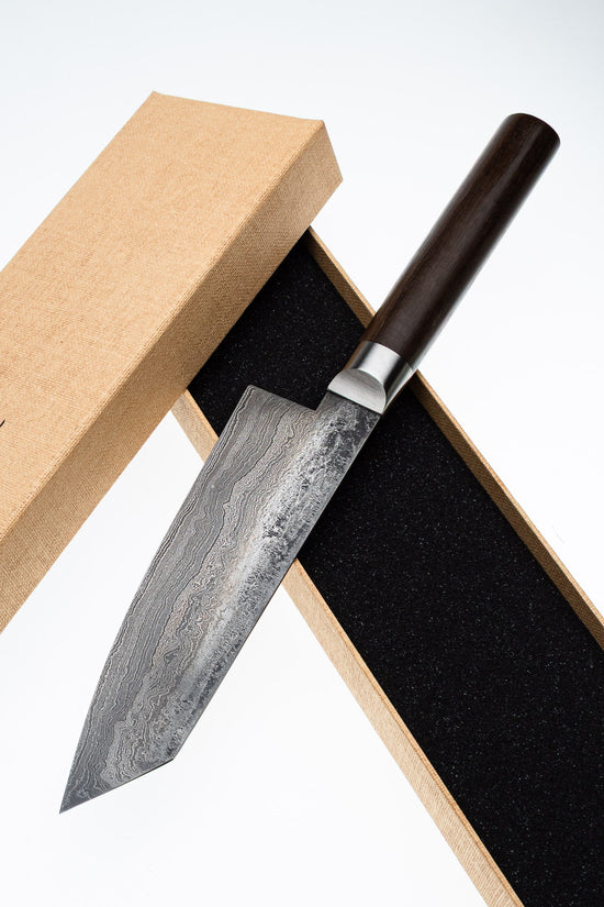 K-Tip Damascus Santoku 500L