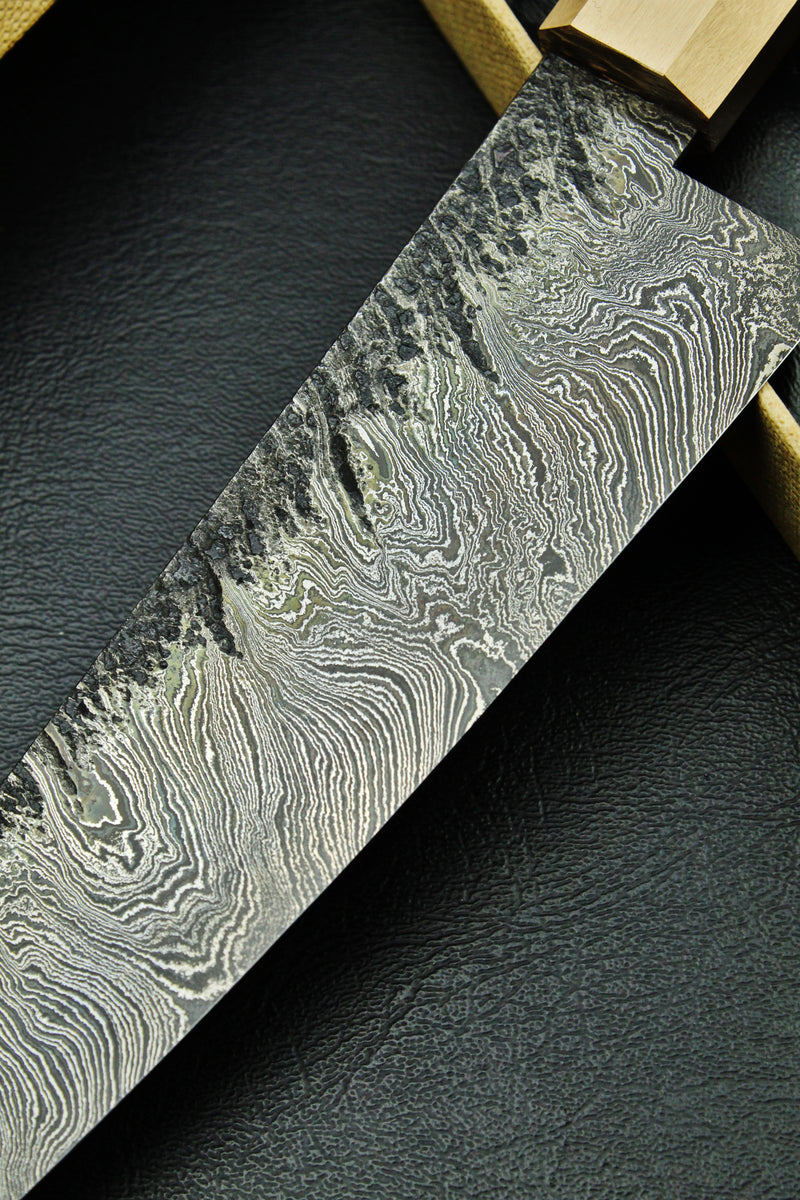 Damascus Gyuto 215 Octagonal 2.3