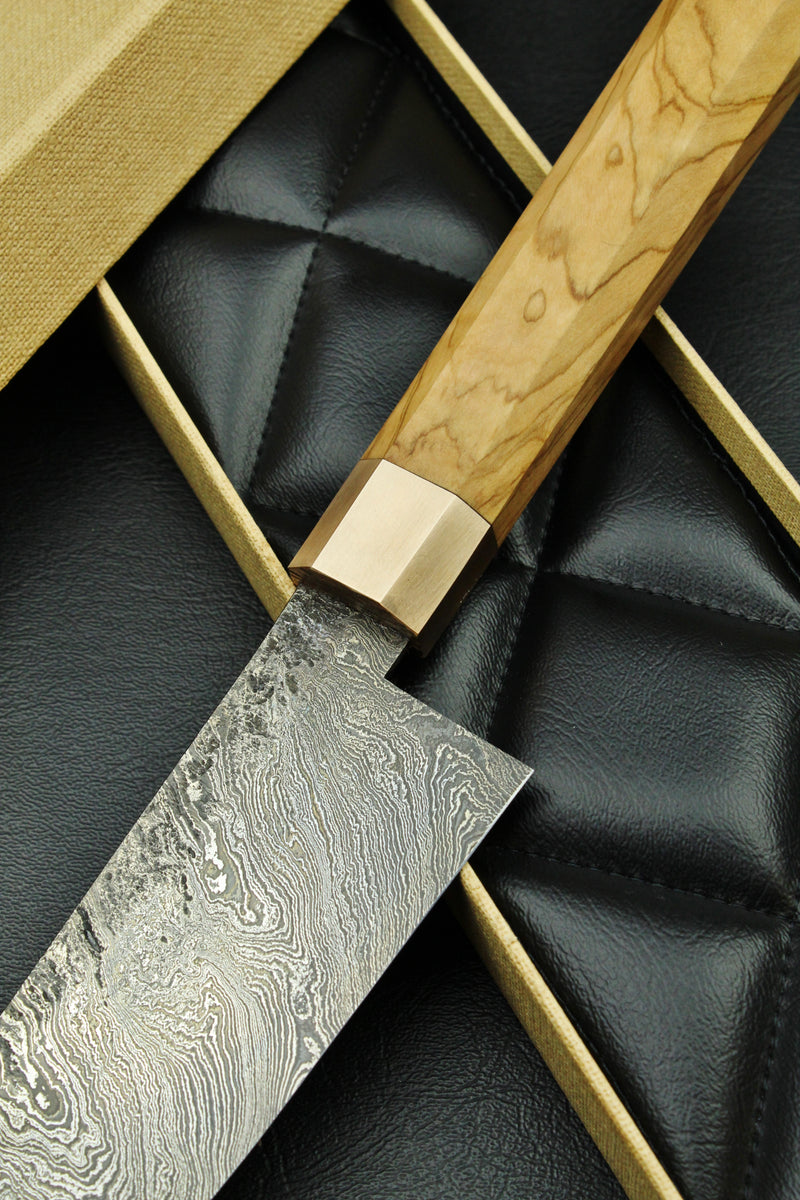 Damascus Santoku 215 Octagonal 2.3