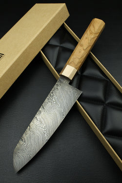 Damascus Santoku 215 Octagonal 2.3