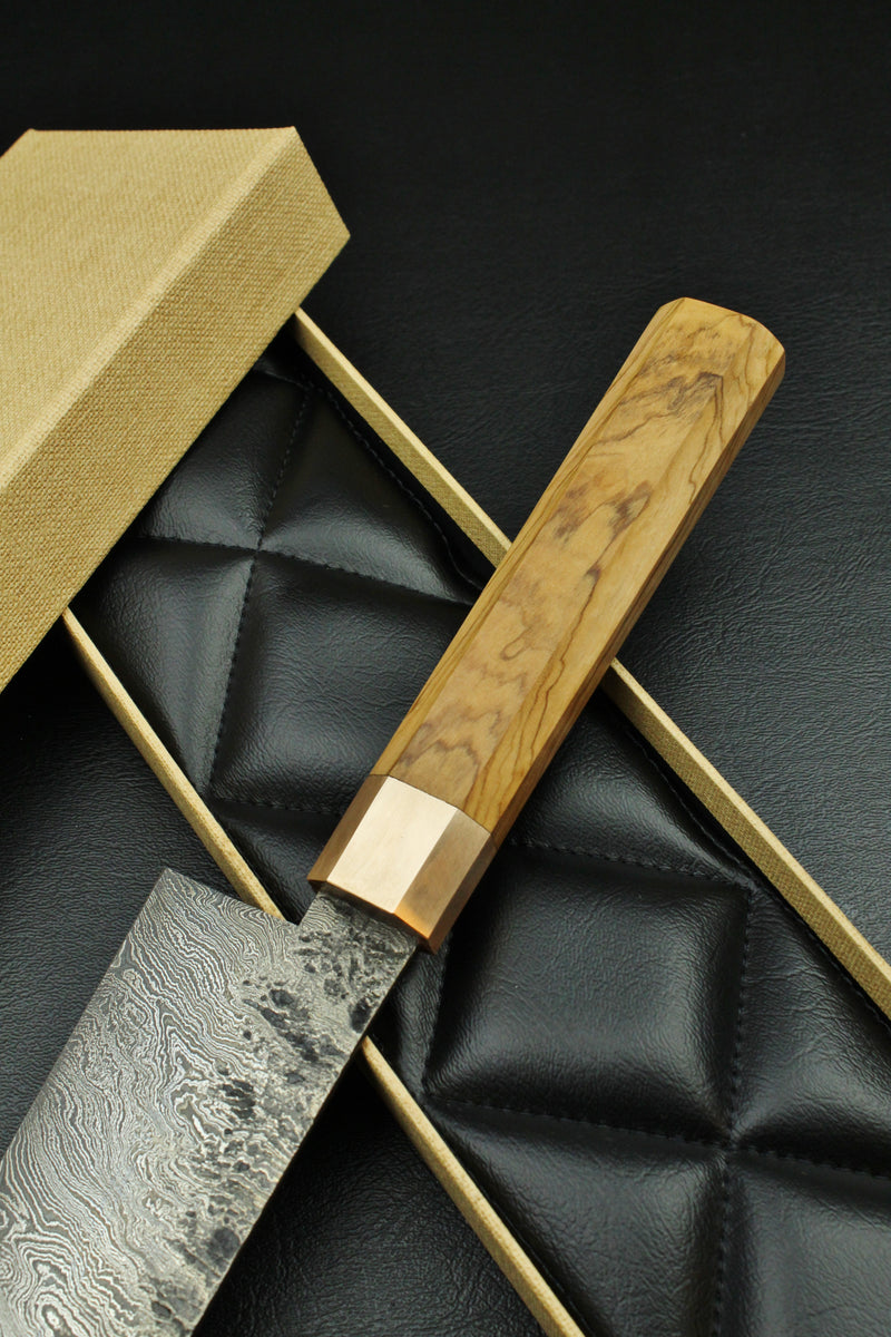 Damascus Santoku 215 Octagonal 2.3