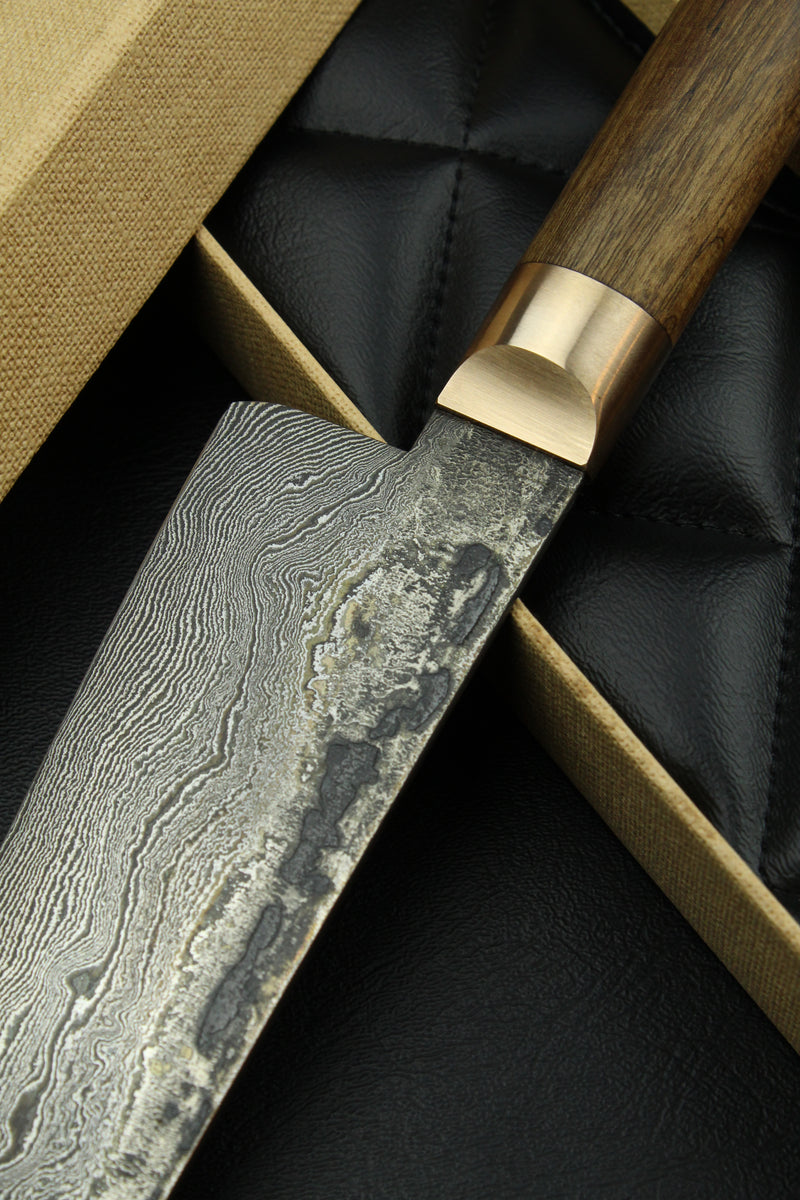 Damascus Gyuto 320L German G-Walnut