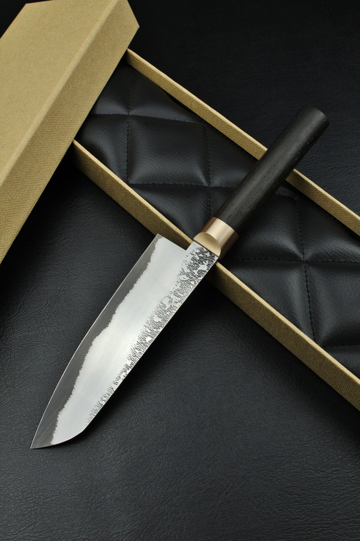 M-Santoku 140 Bog Oak