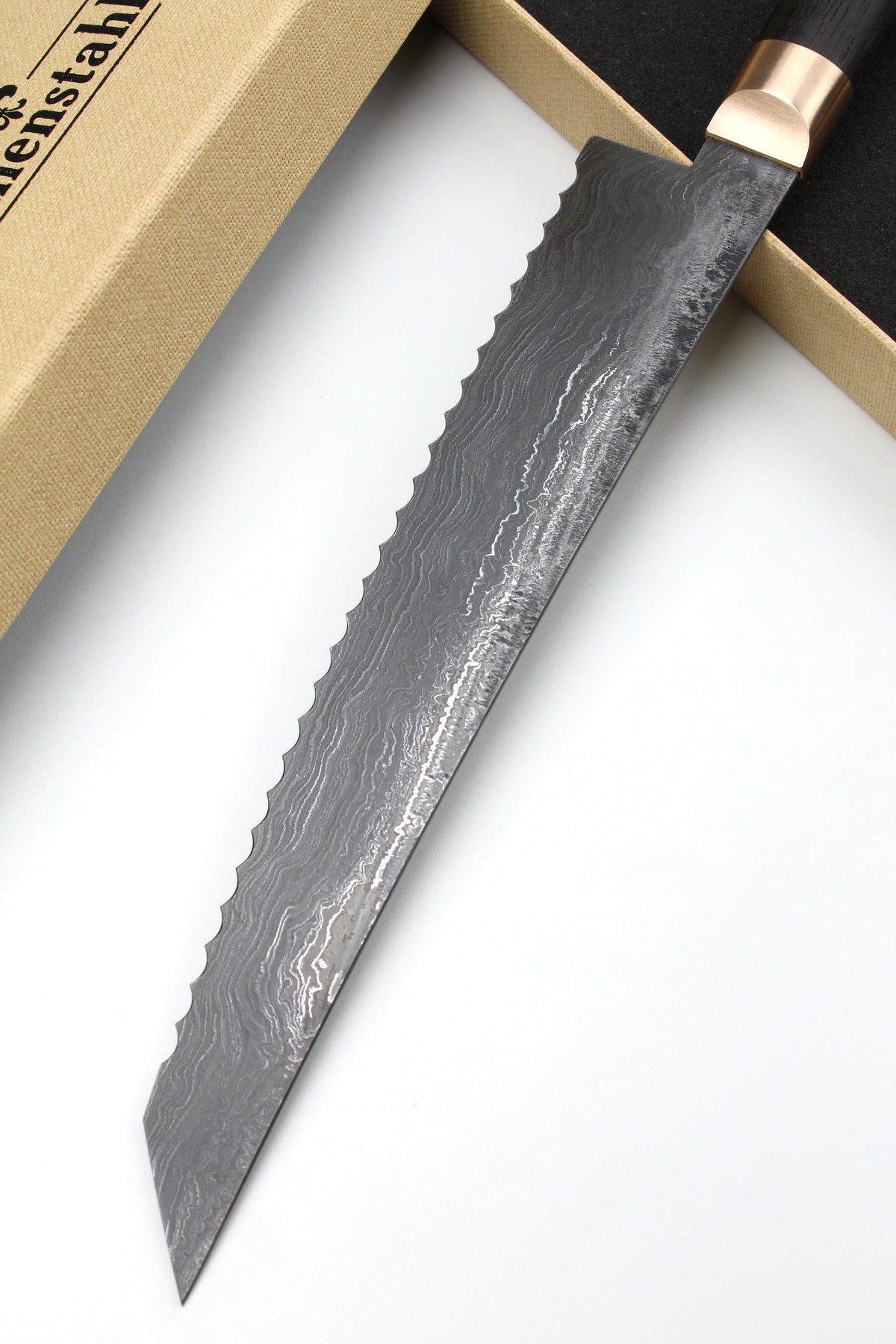Brotmesser HK Oval Damast