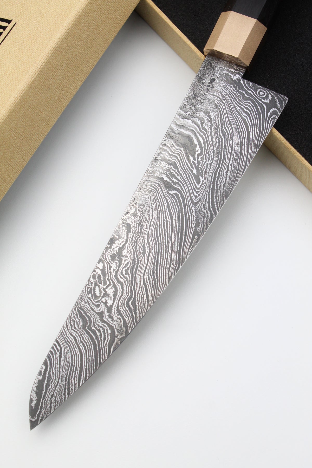 Gyuto Damast Mooreiche
