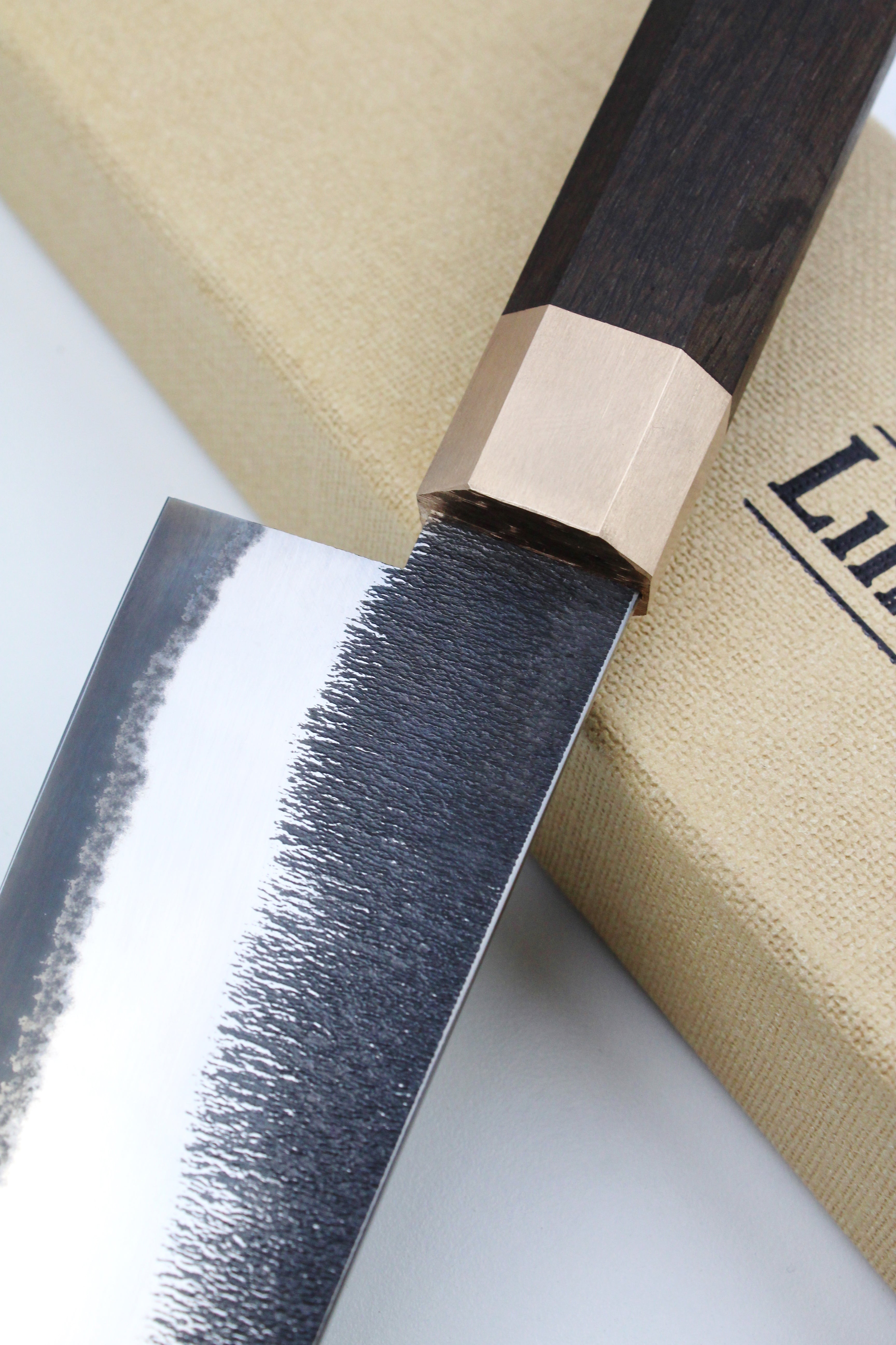 Gyuto Bog Oak Octagonal