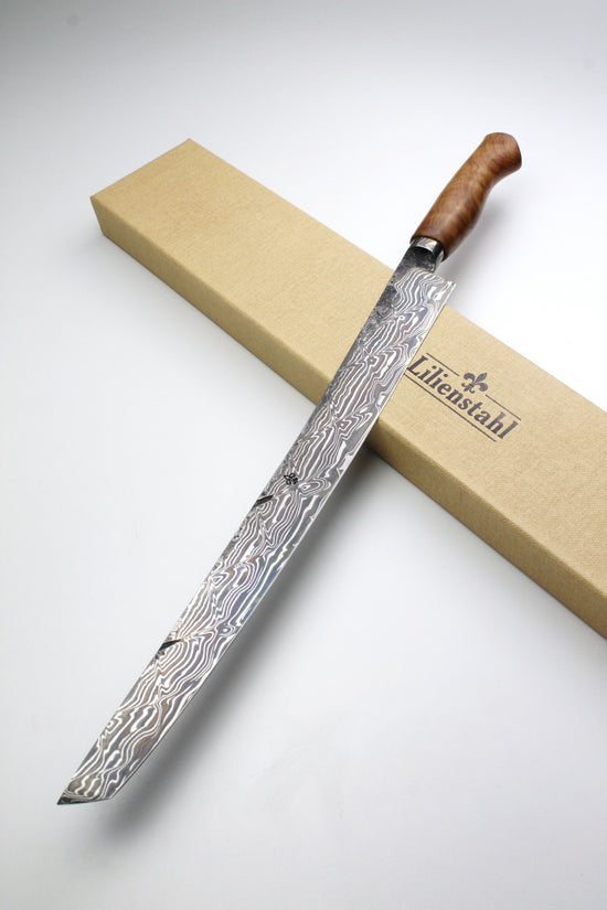 Takohiki 350 Olive Damascus