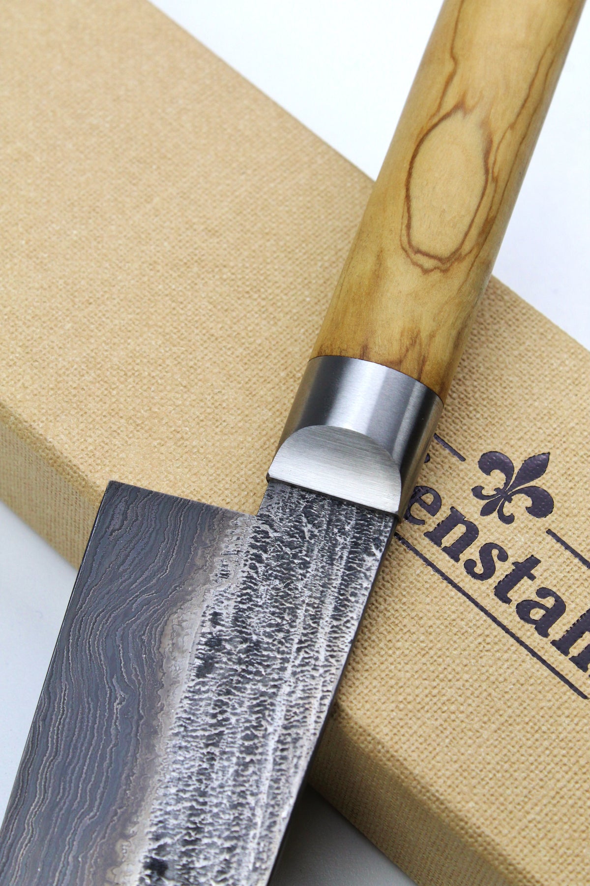 Damast-Gyuto 500L Olive