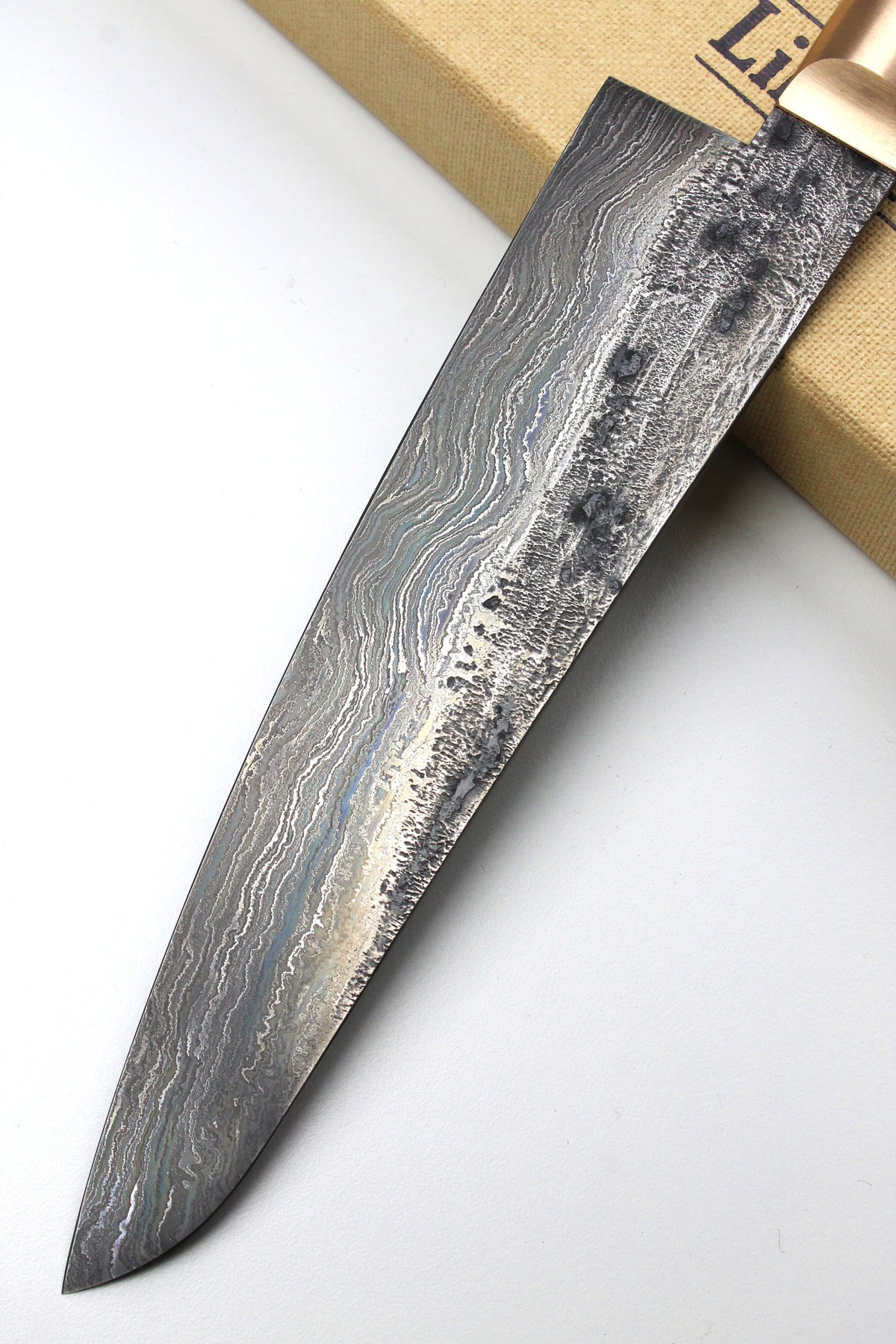 Gyuto Damast Bog Oak 500L