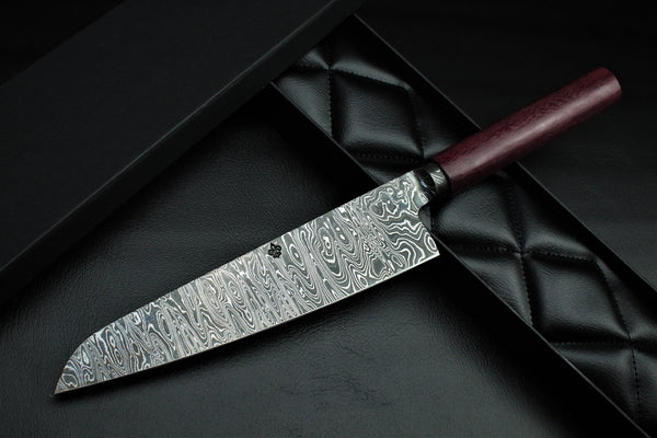 Gyuto 210 Purple Heart