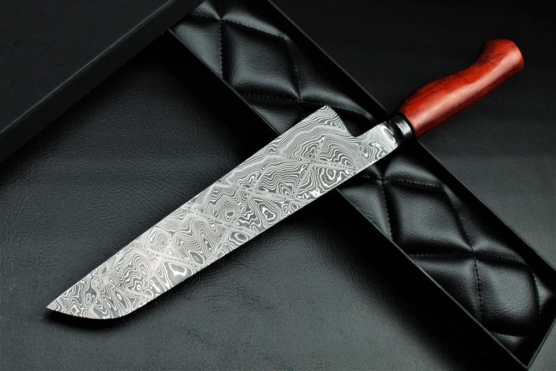 Gyuto 220 Padouk Rhombus